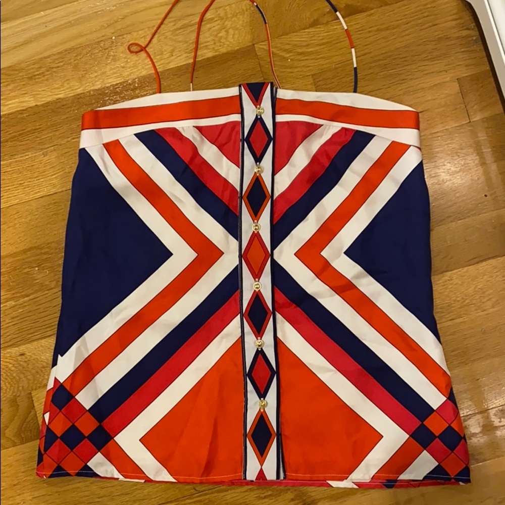 Britt Ryan criss cross top